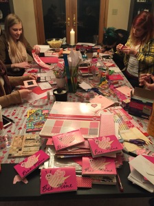 Cards made with love by Danielle and friends make hundreds of JMW recipients smile each month!
